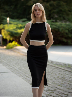 AEF-0009黑色无袖上衣