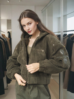 GSP7028羊羔绒外套