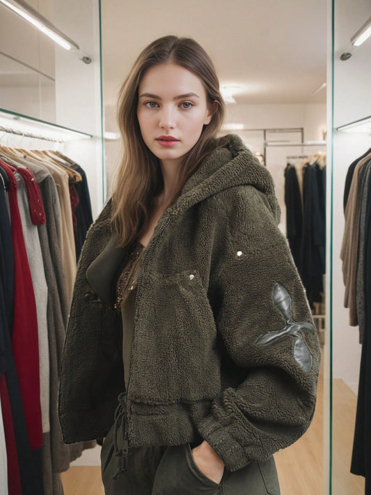 GSP7028羊羔绒外套