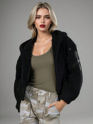 GSP7028羊羔绒外套