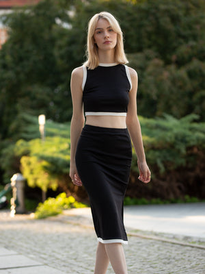 AEF-0009黑色无袖上衣