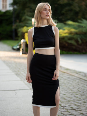 AEF-0009黑色无袖上衣