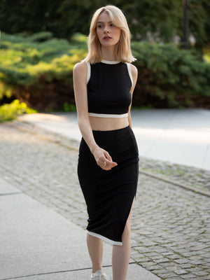 AEF-0009黑色无袖上衣