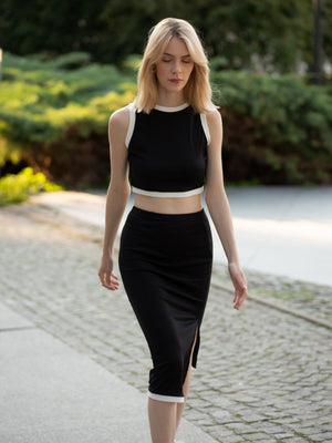 AEF-0009黑色无袖上衣