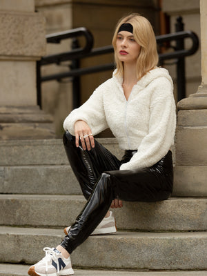 毛毛装上衣短装