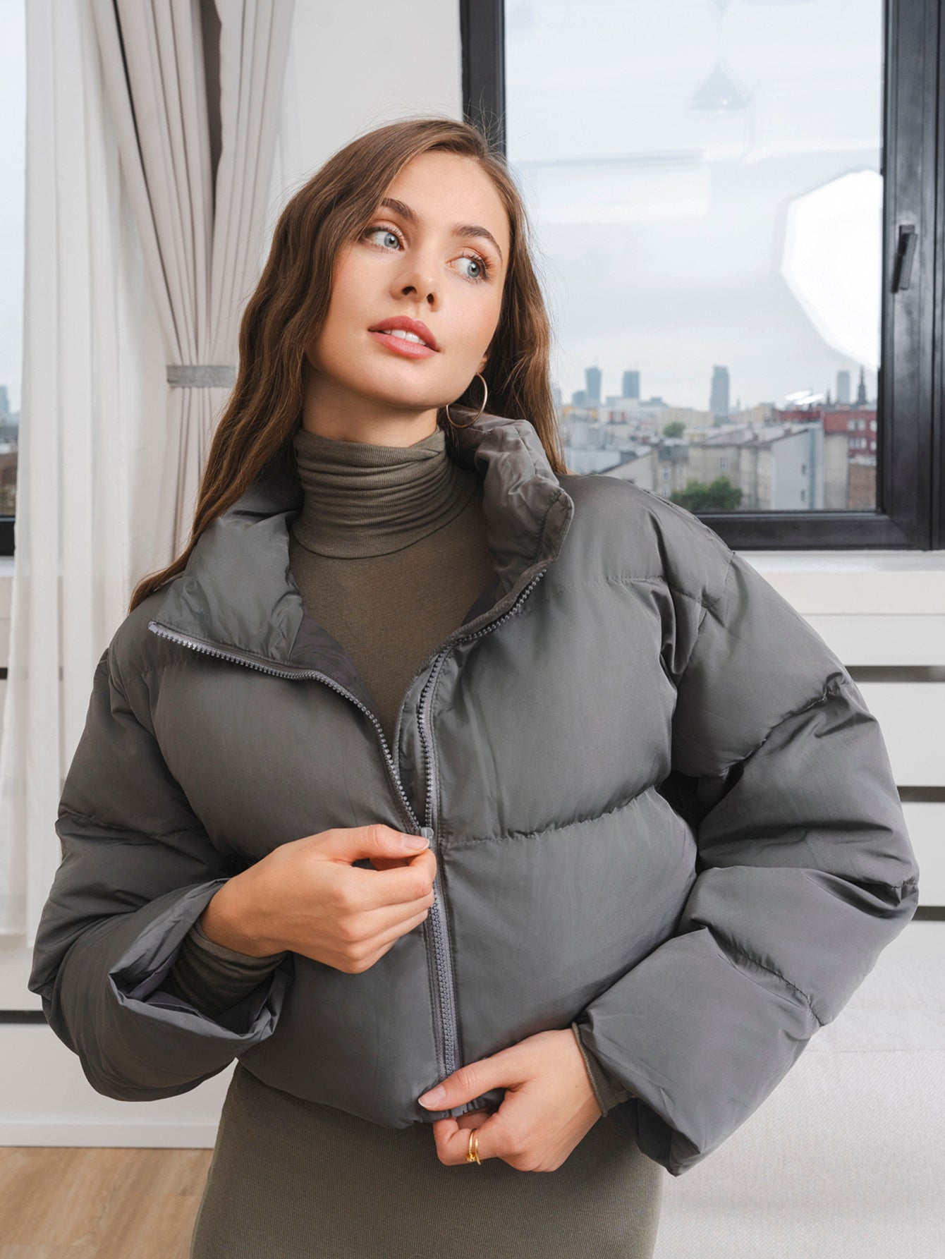 MY0402面包服灰色