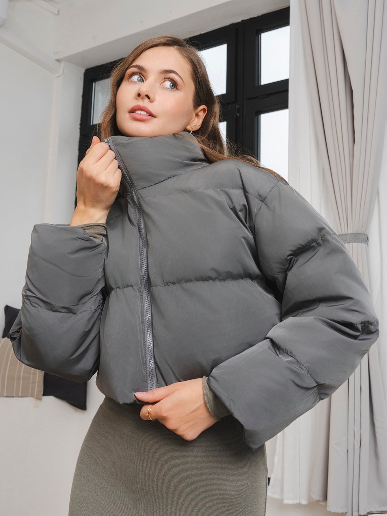 MY0402面包服灰色