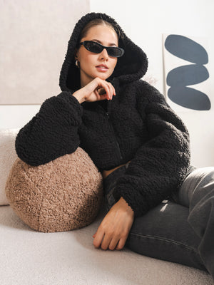 毛毛装上衣短装